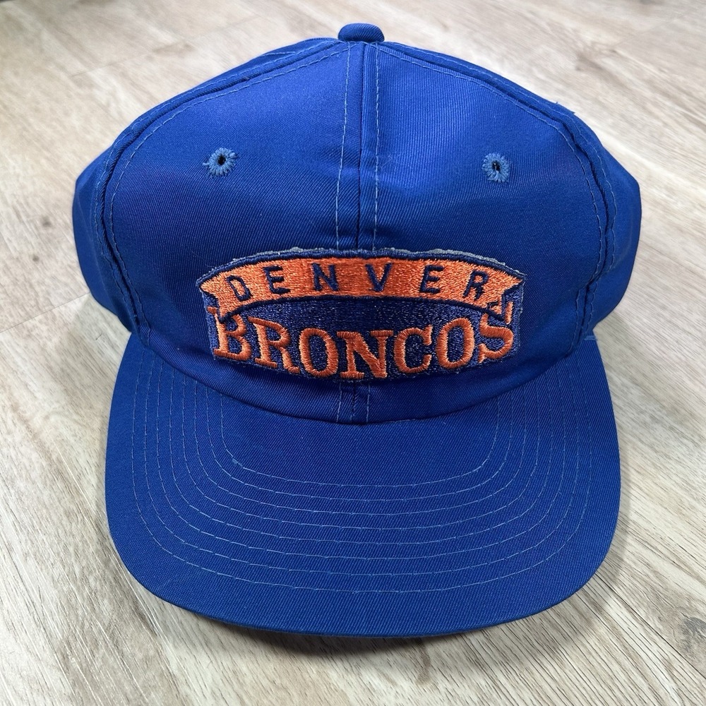 VTG‎ Denver Broncos Snapback Hat NFL Football Youngan Blue Cap